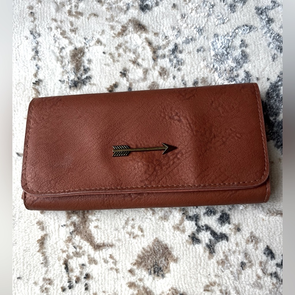 Tan Tri-Fold Wallet